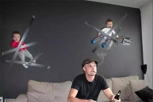 爸爸带娃吃瓜视频,欢乐亲子时光瞬间捕捉