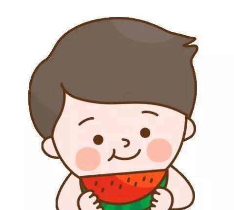 蒙眼吃瓜图片卡通,趣味横生的卡通瞬间